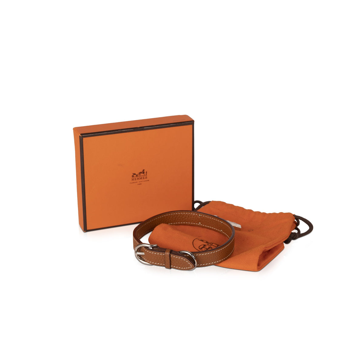 Find the Style at a Price You Can't Beat with Our Collection of Hermes  Epsom Leather Kelly Dog Collar w/ Box Hermes