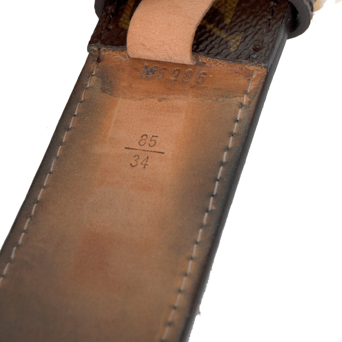 Louis Vuitton Signature 35mm Belt