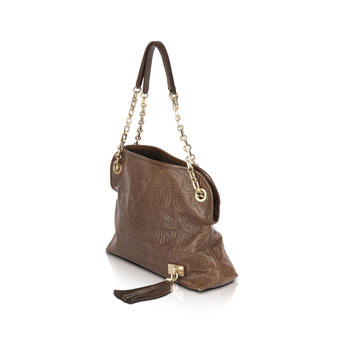 Louis Vuitton - Whisper PM Souple Leather Bag Chocolate