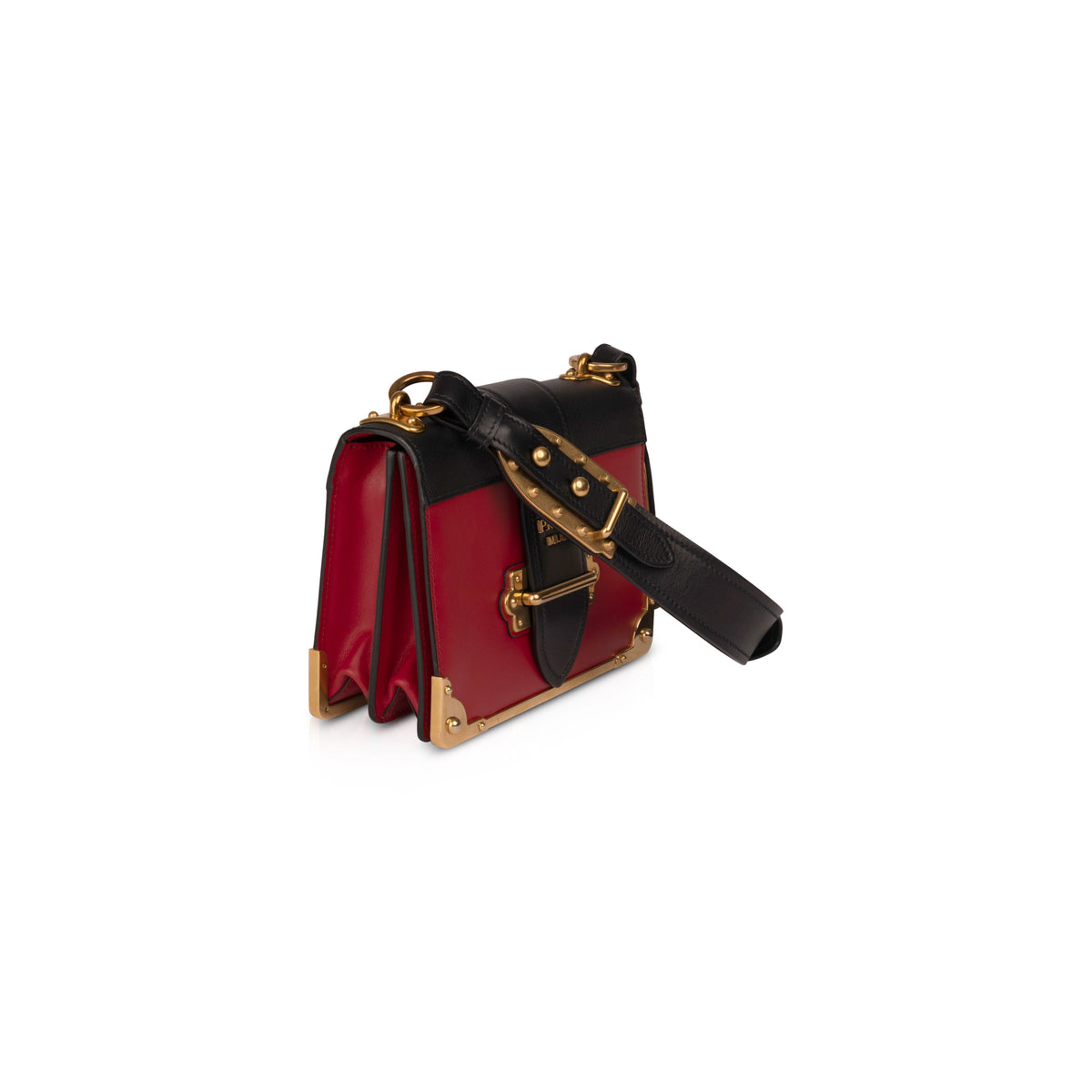 Cahier leather crossbody bag